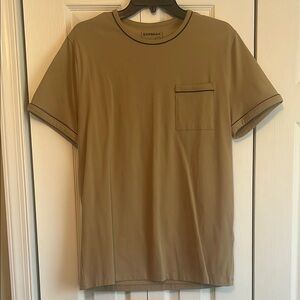 Express Men's Tan T-Shirt